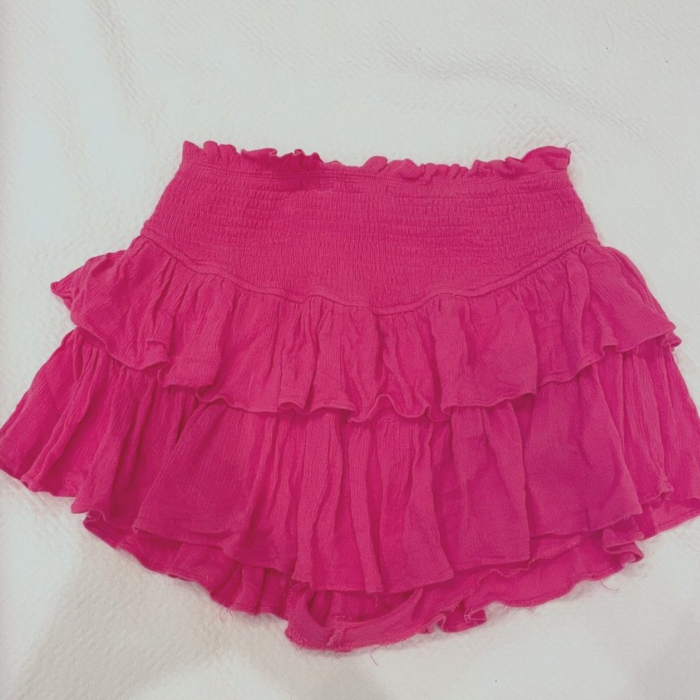 Hot Pink Mini Skirt